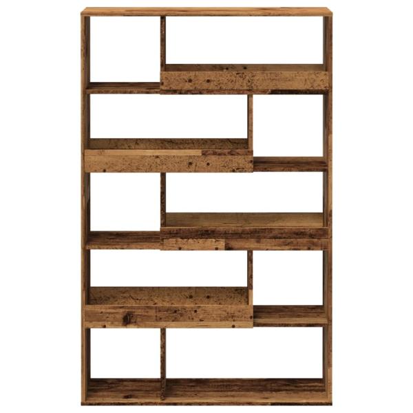 B?cherregal Altholz-Optik 100x33x156,5 cm Holzwerkstoff