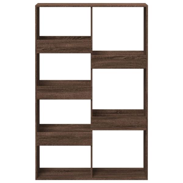 Raumteiler Braun Eichen-Optik 100x33x155,5 cm Holzwerkstoff