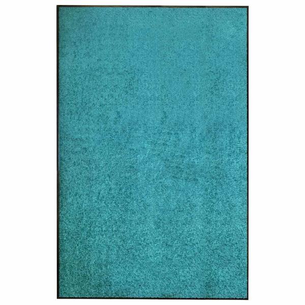 ARDEBO.de - Fußmatte Waschbar Cyan 120x180 cm