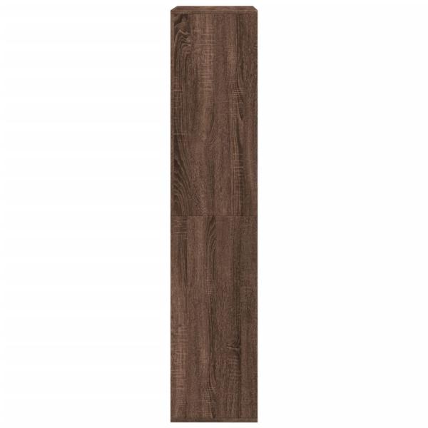B?cherregal Eichen-Optik 100x33x155,5 cm Holzwerkstoff