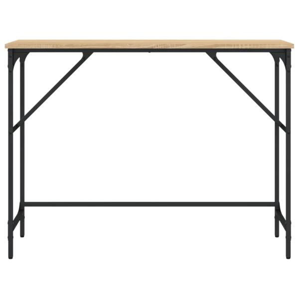 Konsolentisch Sonoma-Eiche 100x32x75 cm Holzwerkstoff