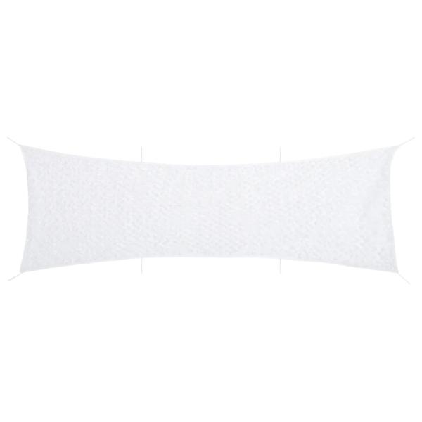 ARDEBO.de - Tarnnetz mit Aufbewahrungstasche 613x138 cm Weiß