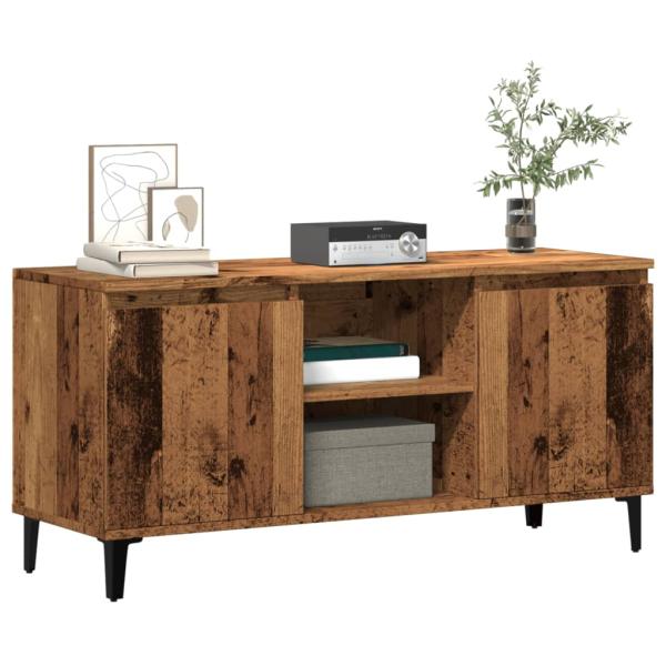 ARDEBO.de - TV-Schrank Altholz-Optik 102x35x50 cm Holzwerkstoff