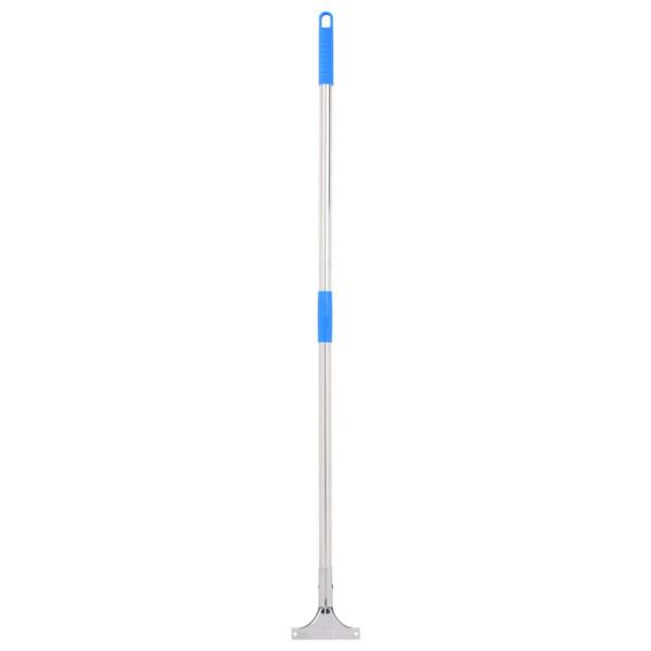 Wasserschieber mit Stielen 5 Stk. 75x122,5 cm Stahl und Gummi