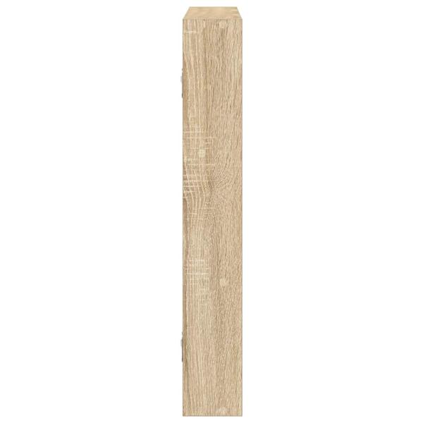 Wandregal Sonoma-Eiche 43x9x60 cm Holzwerkstoff