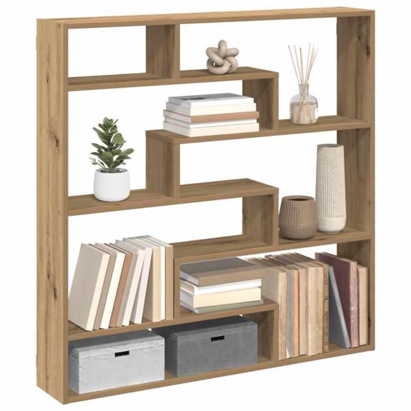 ARDEBO.de - W?rfelregal 7 F?cher Artisan-Eiche Holzwerkstoff