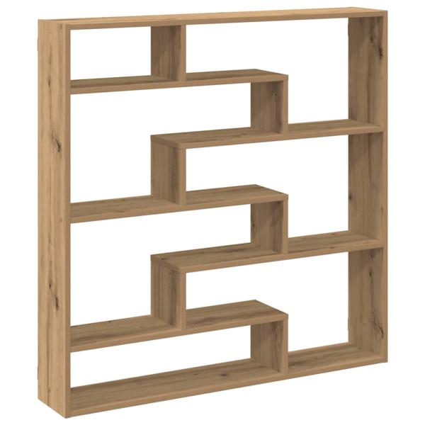 W?rfelregal 7 F?cher Artisan-Eiche Holzwerkstoff