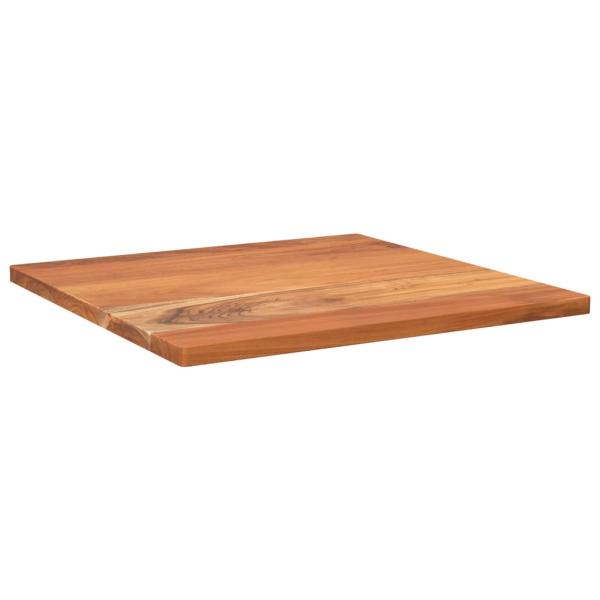 Tischplatte 60x60x2,5 cm Quadratisch Massivholz Akazie