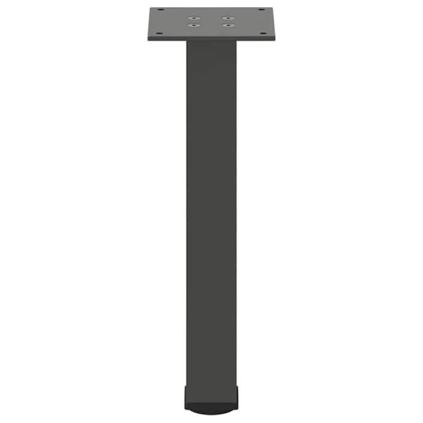 Couchtischbeine 4 Stk. Anthrazit 30-32 cm Stahl