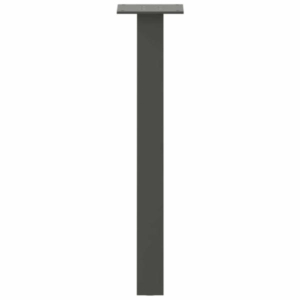 Couchtischbeine 4 Stk. Anthrazit 30 cm Stahl