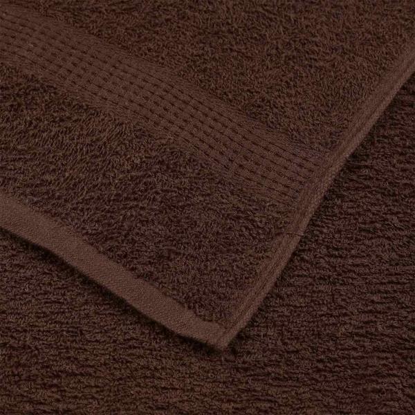 Saunatücher FROGN 10 Stk. Braun 80x200 cm 360 g/m²