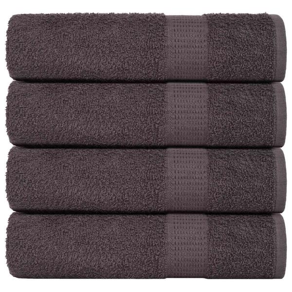 Duschtücher FROGN 4 Stk. Anthrazit 70x140 cm 360 g/m²