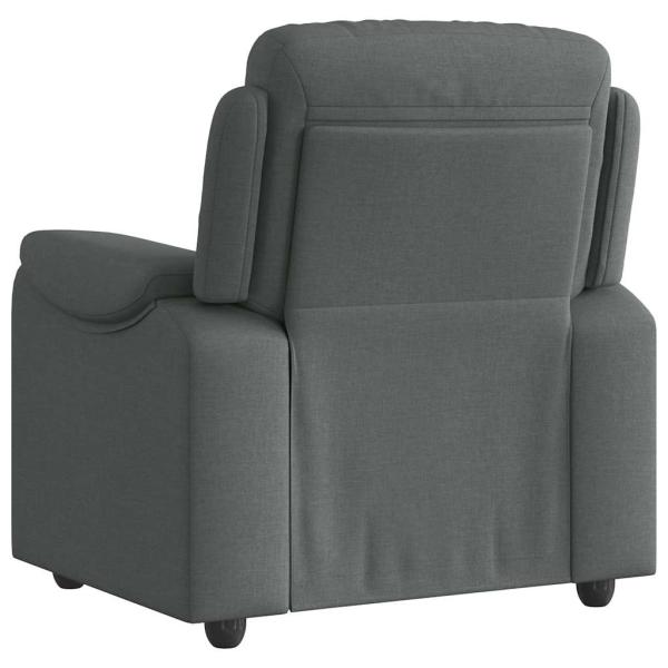 Relaxsessel Dunkelgrau Stoff