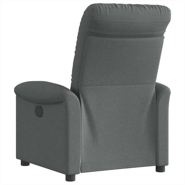 Relaxsessel Dunkelgrau Stoff