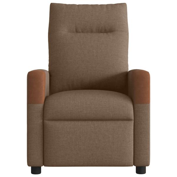 Relaxsessel Elektrisch Braun Stoff