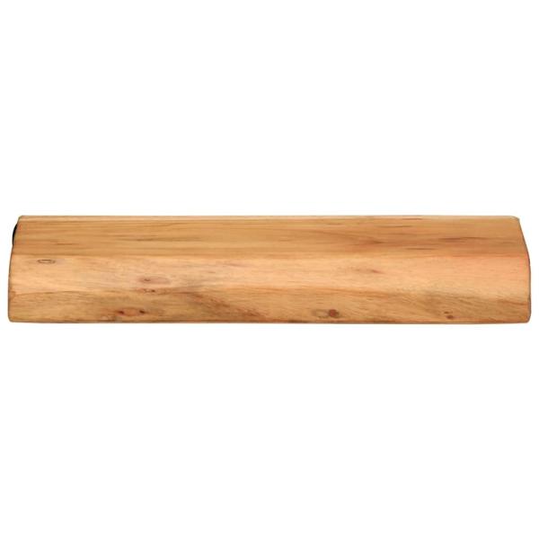 Wandregale 2 Stk. 30x20x3,5 cm Massivholz Akazie
