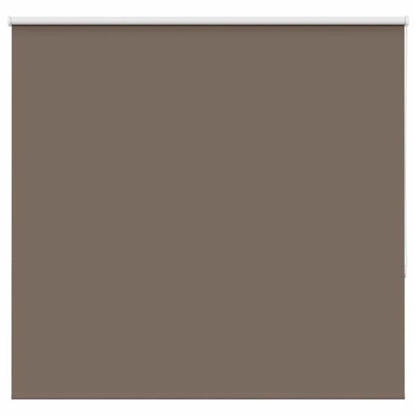 Verdunkelungsrollo Kaffeebraun 165x150 cm Stoffbreite 161,6 cm