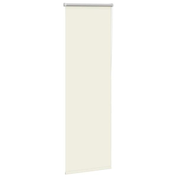 Verdunkelungsrollo Cremeweiß 55x175cm Stoffbreite 50,7 cm