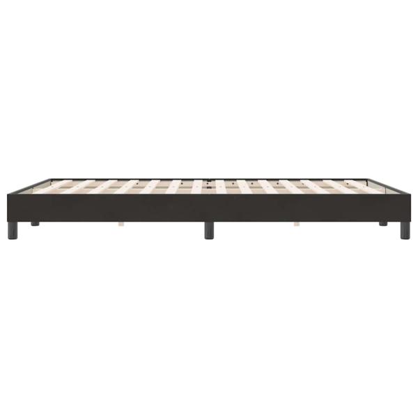 Boxspringbett ohne Matratze Schwarz 140x220 cm Samt