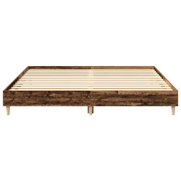 Bettgestell ohne Matratze Altholz 160x200cm Holzwerkstoff