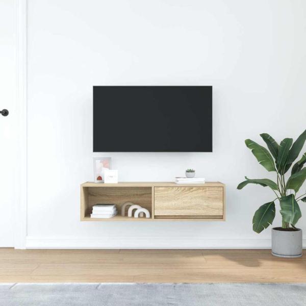TV-Schrank Sonoma-Eiche 100x31x25,5 cm Holzwerkstoff