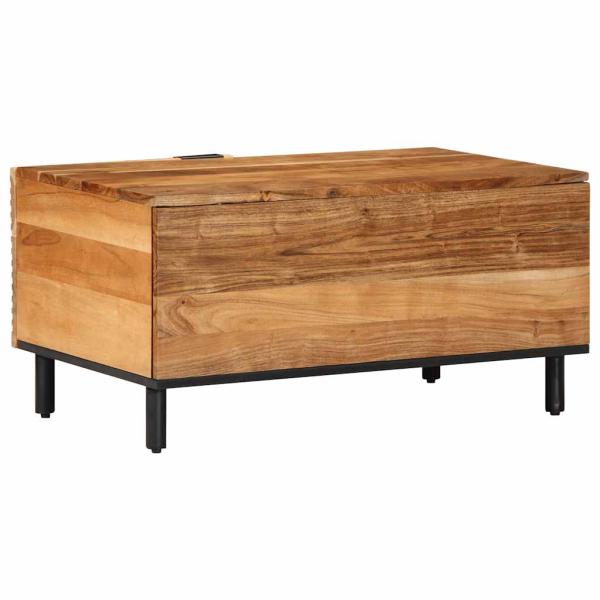 Couchtisch 80x50x40 cm Massivholz Akazie