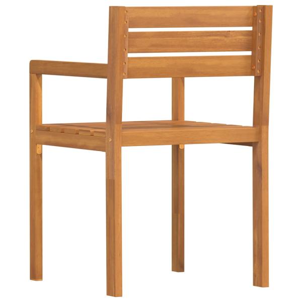 Gartenst?hle 4 Stk. 50x53x80 cm Massivholz Akazie