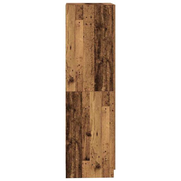 Kleiderschrank Altholz-Optik 90x52x200 cm Holzwerkstoff