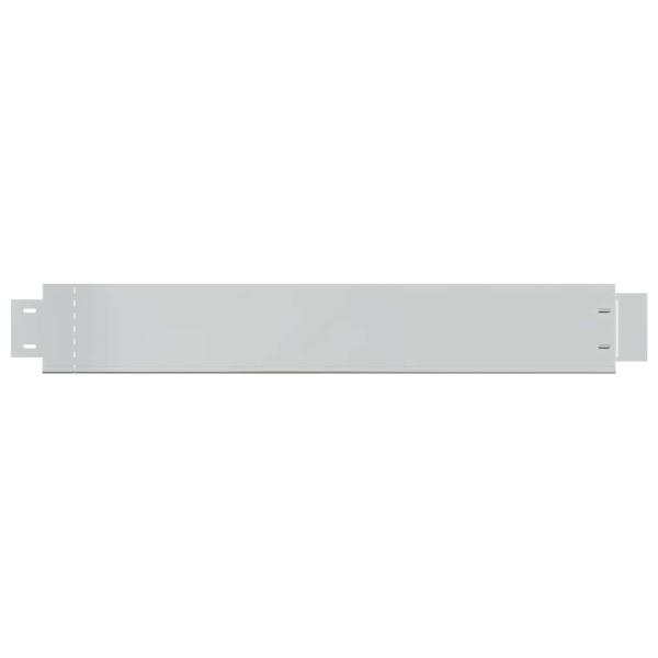 Flexible Rasenkante 20-er Set Verzinkter Stahl 100x14 cm