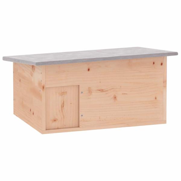 Igelhaus 45x33x22 cm Holz