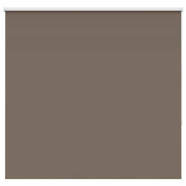 Verdunkelungsrollo Kaffeebraun 160x130cm Stoffbreite 156,6cm