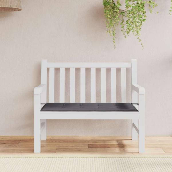 ARDEBO.de - Gartenbank-Auflage Anthrazit 100x50x3 cm Oxford-Gewebe