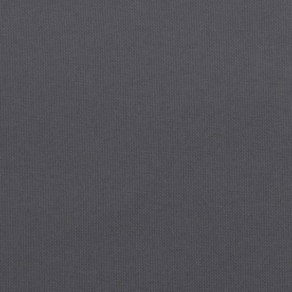Gartenbank-Auflage Anthrazit 100x50x3 cm Oxford-Gewebe