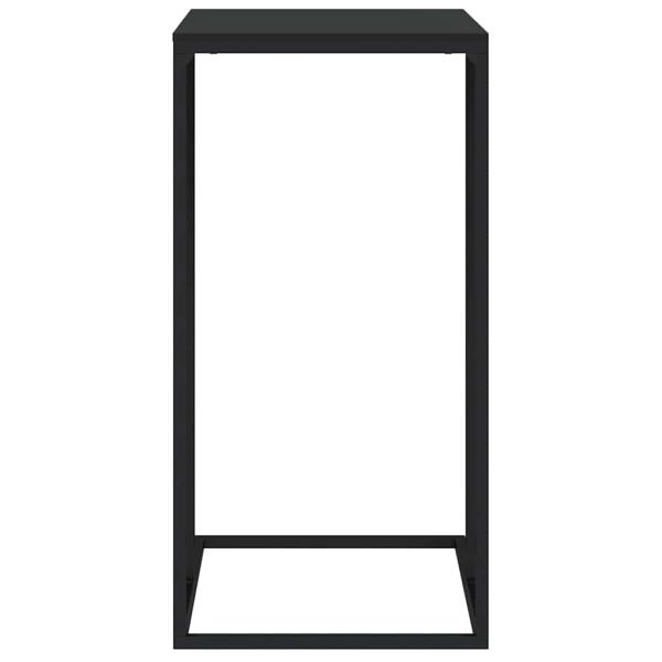 Beistelltisch Schwarz 40x30x59 cm Holzwerkstoff