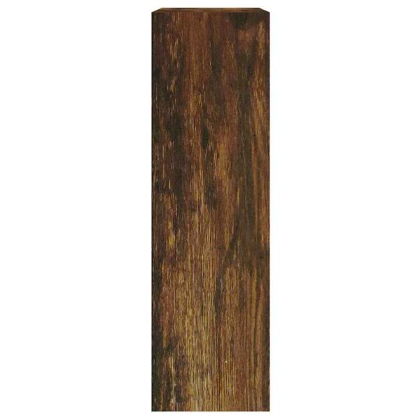 Schuhschrank Räuchereiche 63x24x81 cm Holzwerkstoff