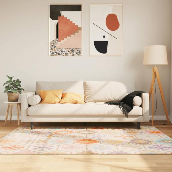 ARDEBO.de - Teppich Waschbar Mehrfarbig 160x230 cm