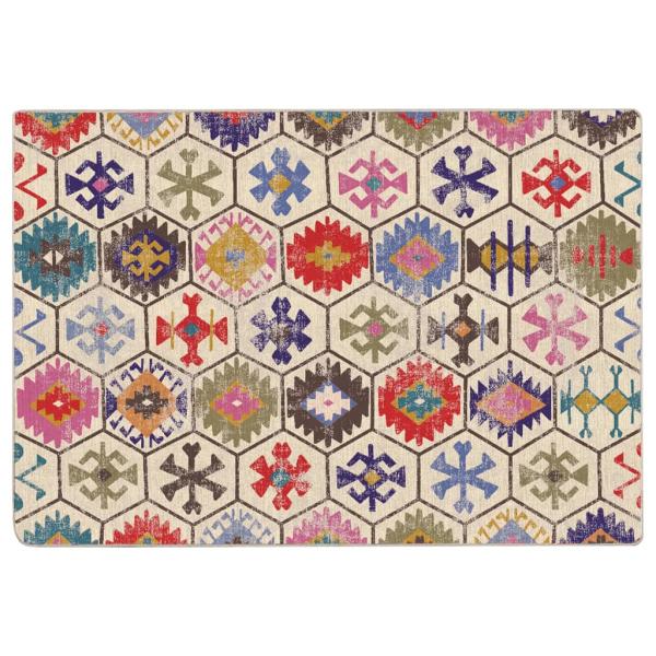 Teppich Waschbar Mehrfarbig 160x230 cm
