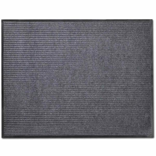 ARDEBO.de - Türmatte Grau 90 x 60 cm PVC