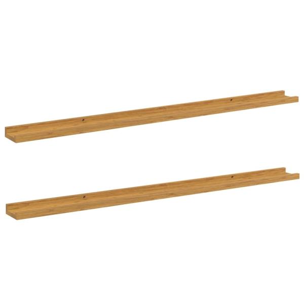 Wandregal 2 stk. Beige 115 x 9 x 3 cm Holzwerkstoff