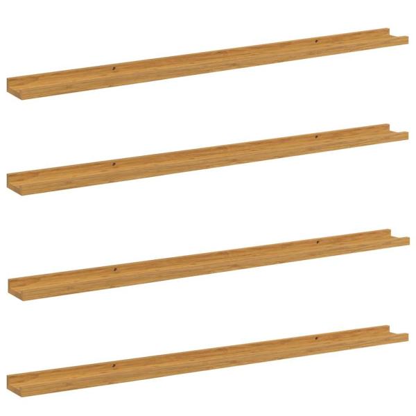 Wandregal 4 stk. Beige 115 x 9 x 3 cm Holzwerkstoff