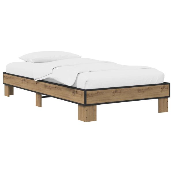 Bettrahmen Artisan-Eiche 80 x 200 cm Holzwerkstoff
