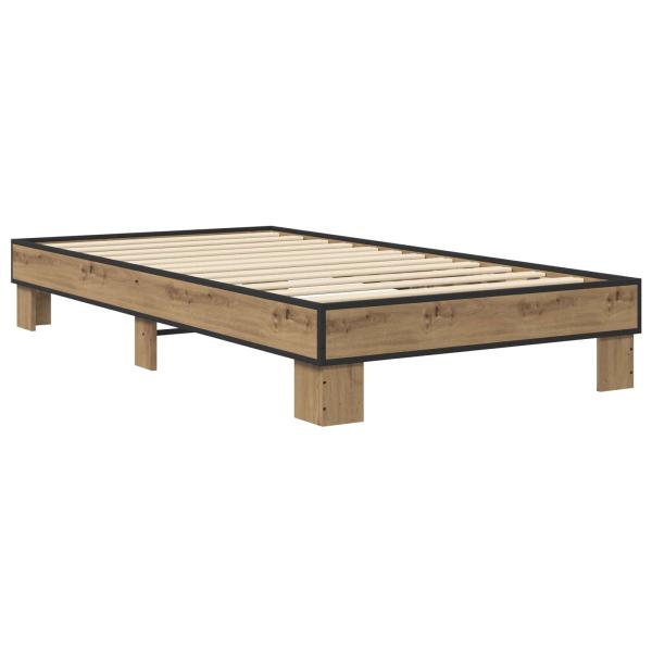 Bettrahmen Artisan-Eiche 80 x 200 cm Holzwerkstoff