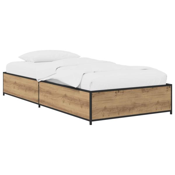 Bettrahmen Artisan-Eiche 80 x 200 cm Holzwerkstoff