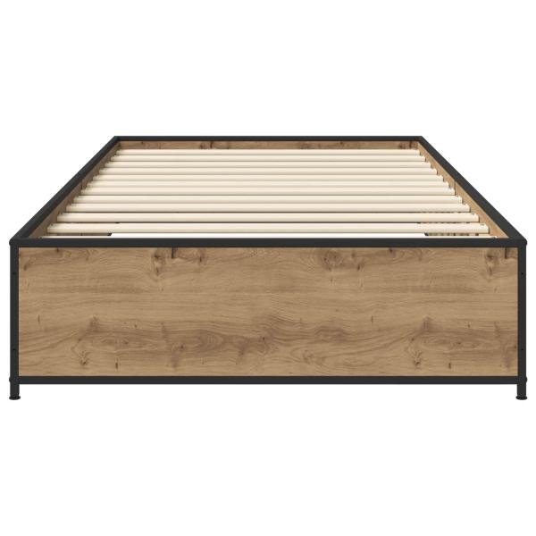 Bettrahmen Artisan-Eiche 80 x 200 cm Holzwerkstoff