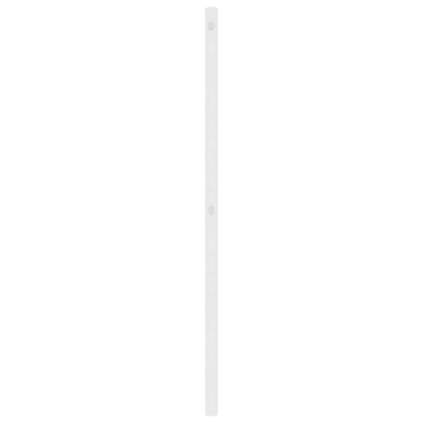 Ersatz-Kopfteil Metall Weiß 180 cm