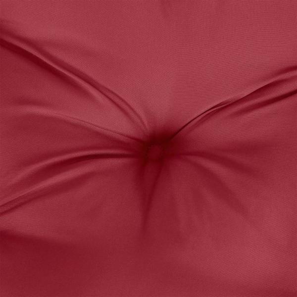 Gartenbank-Auflage Weinrot 200x(50+50)x7 cm Oxford-Gewebe