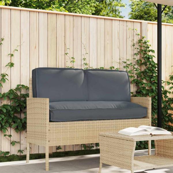 Kissenset Oxford-Stoff Anthrazit 120 x 50 x 52 cm