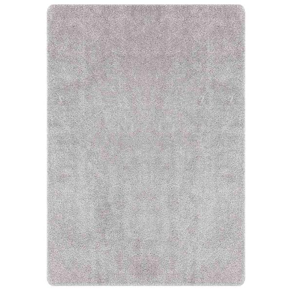 Anti-Rutsch Shaggy Teppich Grau 240 x 340 cm PP
