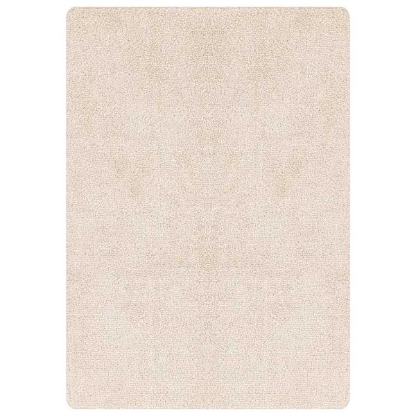 Anti-Rutsch Shaggy Teppich Creme 240 x 340 cm PP