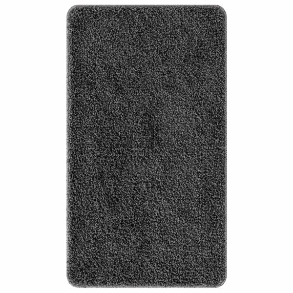 Rutschfeste Badmatte Dunkelgrau 70 x 120 cm PP
